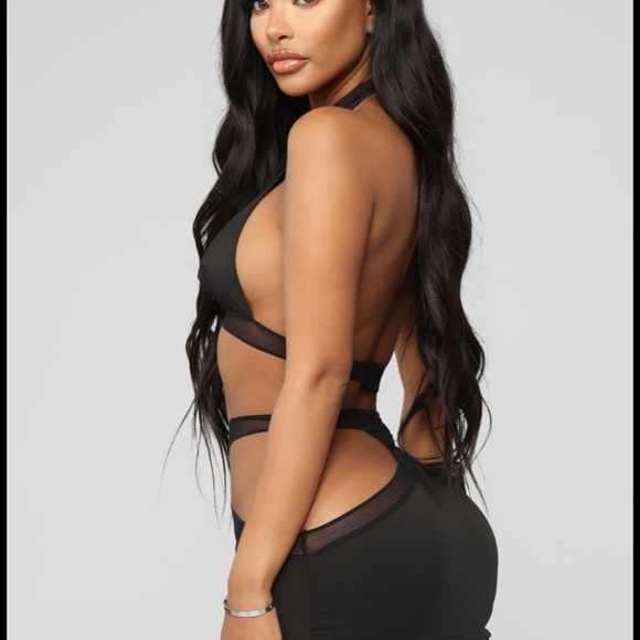 Two-piece party dress color black - Picture 3 of 3